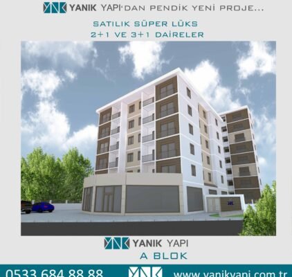 TUZLA’DA 3+1 ve 4+1 DAİRELER